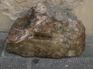 il sasso di dante