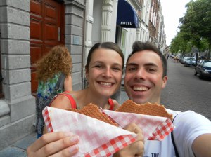 Come sono buoni gli stroopwafel!